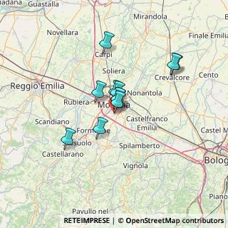 Mappa Viale Dalla Chiesa, 41126 Modena MO, Italia (9.48364)