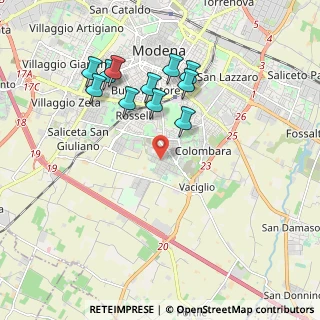 Mappa Viale Dalla Chiesa, 41126 Modena MO, Italia (1.87545)