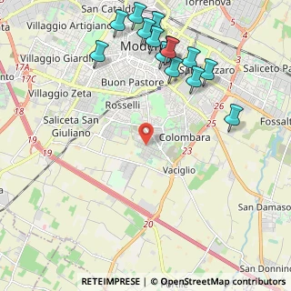 Mappa Viale Dalla Chiesa, 41126 Modena MO, Italia (2.62571)