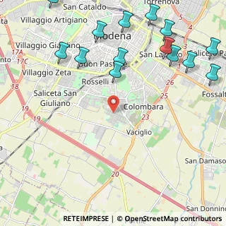 Mappa Viale Carlo A. Dalla Chiesa, 41126 Modena MO, Italia (3.00643)
