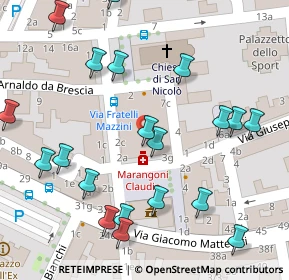 Mappa Via Giuseppe Mazzini, 44011 Argenta FE, Italia (0.0785)