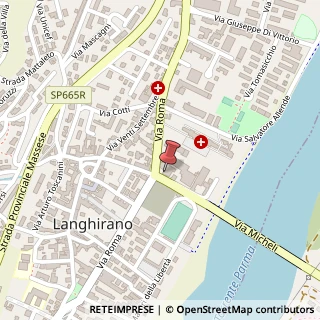 Mappa Via Giuseppe Micheli, 1, 43013 Langhirano, Parma (Emilia Romagna)