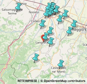 Mappa Via Don Luigi Orsi, 43013 Langhirano PR, Italia (17.40053)