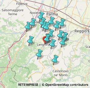 Mappa Via Don Luigi Orsi, 43013 Langhirano PR, Italia (10.4685)