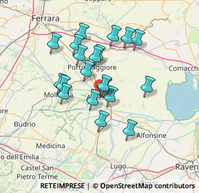 Mappa Via Girolamo Belli, 44011 Argenta FE, Italia (11.618)