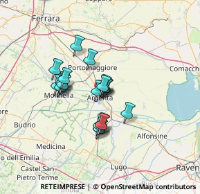 Mappa Via Girolamo Belli, 44011 Argenta FE, Italia (9.861)