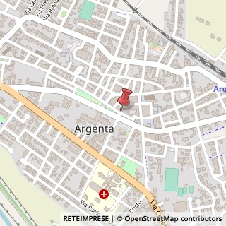 Mappa Via Antonio Gramsci, 6/A, 44011 Argenta, Ferrara (Emilia Romagna)