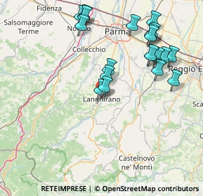 Mappa Via A. Fratti, 43013 Langhirano PR, Italia (17.281)