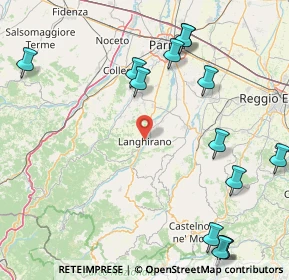 Mappa Via A. Fratti, 43013 Langhirano PR, Italia (22.40071)