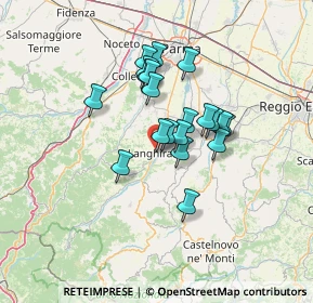 Mappa Via G. Ferrari, 43013 Langhirano PR, Italia (10.1425)