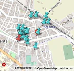 Mappa Via Borgo Seliciata, 44011 Argenta FE, Italia (0.2015)