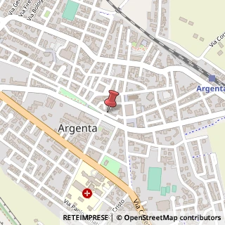 Mappa Via Antonio Gramsci, 7, 44011 Argenta, Ferrara (Emilia Romagna)