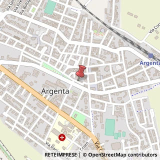 Mappa Via Antonio Gramsci, 8, 44011 Argenta, Ferrara (Emilia Romagna)