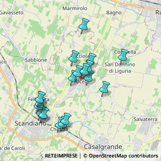 Mappa Via per Scandiano, 42019 Scandiano RE, Italia (1.973)