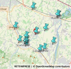 Mappa Via S.Giuseppe Pagliani, 42019 Arceto RE, Italia (3.76533)