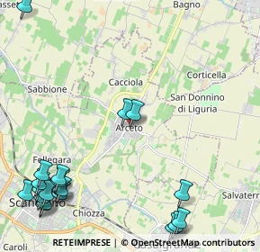 Mappa Via S.Giuseppe Pagliani, 42019 Arceto RE, Italia (3.2215)