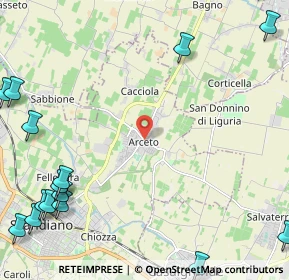 Mappa Via S.Giuseppe Pagliani, 42019 Arceto RE, Italia (3.902)