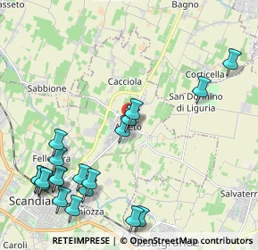 Mappa Via S.Giuseppe Pagliani, 42019 Arceto RE, Italia (2.6845)