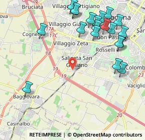 Mappa Str. Contrada, 41125 Modena MO, Italia (2.6045)