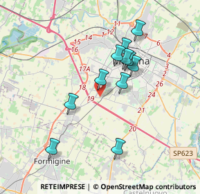 Mappa Str. Contrada, 41125 Modena MO, Italia (3.26364)