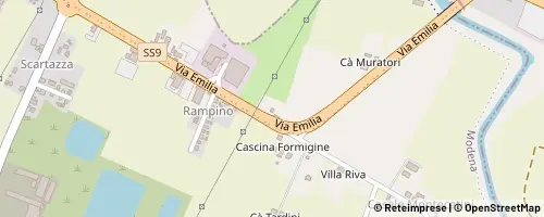 Mappa Modena
