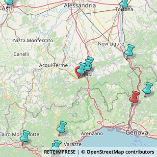 Mappa Via G. di Vittorio, 15076 Ovada AL, Italia (27.07846)