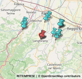 Mappa Via Don Giovanni Corchia, 43013 Langhirano PR, Italia (12.19647)