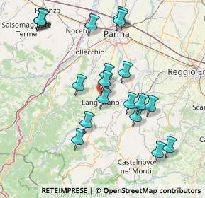 Mappa Via Don Giovanni Corchia, 43013 Langhirano PR, Italia (16.72)