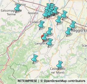 Mappa Via Don Giovanni Corchia, 43013 Langhirano PR, Italia (16.91474)