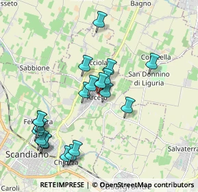 Mappa Via Cesare Battisti, 42019 Arceto RE, Italia (2.0155)