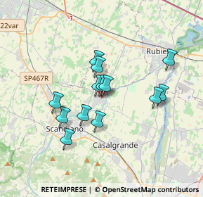 Mappa Via Cesare Battisti, 42019 Arceto RE, Italia (2.83077)