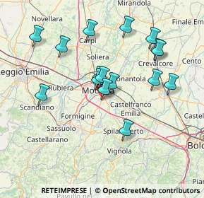 Mappa Via Alghero, 41125 Modena MO, Italia (14.13313)