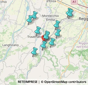 Mappa Via Mattei, 42020 San Polo d'Enza RE, Italia (5.77333)