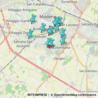 Mappa Via Morane, 41126 Modena MO, Italia (1.47)