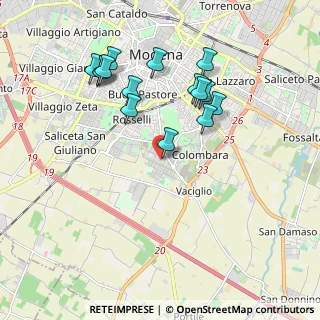 Mappa Via Morane, 41126 Modena MO, Italia (1.94067)