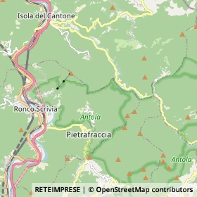 Mappa Ronco Scrivia
