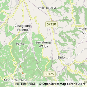 Mappa Serralunga d'Alba