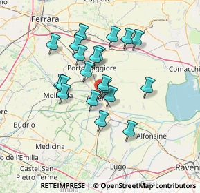 Mappa Via Don Giovanni Mesini, 44011 Argenta FE, Italia (11.6275)