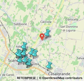 Mappa Via la Pira G., 42019 Arceto RE, Italia (2.48643)