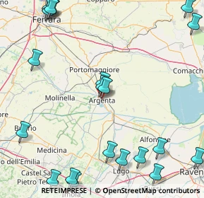 Mappa Via Crescenzi II, 44011 Argenta FE, Italia (24.7495)
