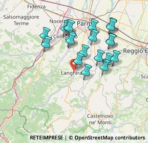 Mappa 43013 Langhirano PR, Italia (13.6045)