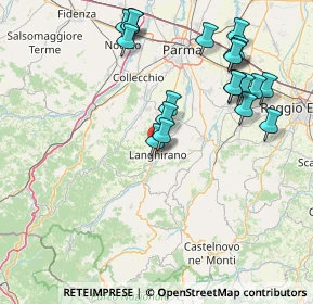 Mappa 43013 Langhirano PR, Italia (17.3175)