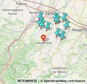 Mappa 43013 Langhirano PR, Italia (13.84182)