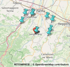 Mappa 43013 Langhirano PR, Italia (11.35455)