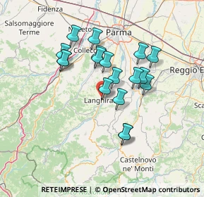 Mappa 43013 Langhirano PR, Italia (11.975)