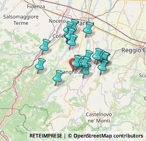 Mappa 43013 Langhirano PR, Italia (10.1755)