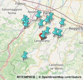 Mappa 43013 Langhirano PR, Italia (11.96214)