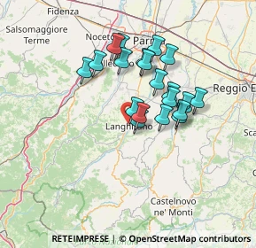 Mappa 43013 Langhirano PR, Italia (11.2005)