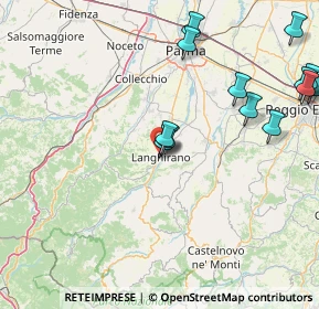 Mappa 43013 Langhirano PR, Italia (19.41385)