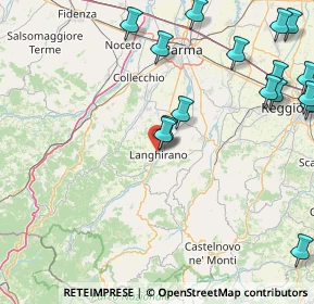 Mappa 43013 Langhirano PR, Italia (22.55875)